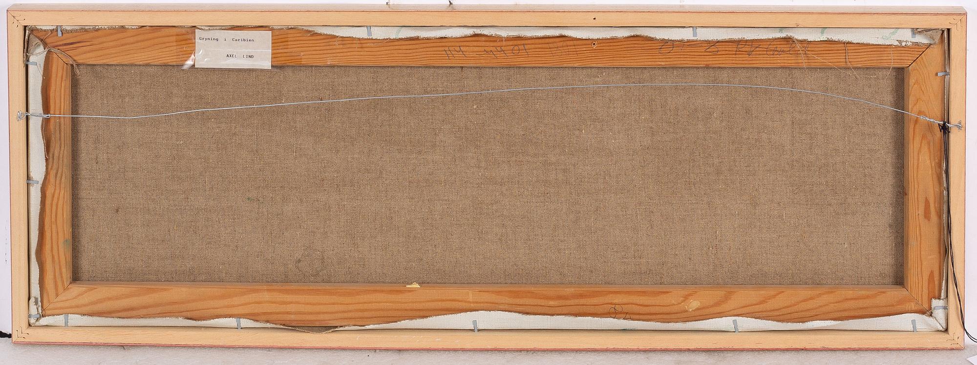 Axel Lind, "Gryning i Caribien".