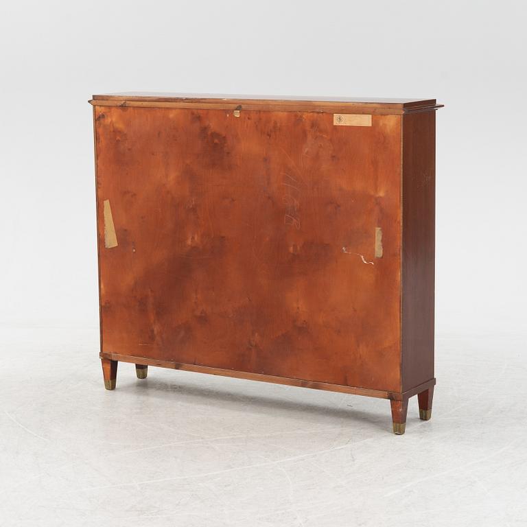 A mahogany bookcase, Axel Ståhls Möbelfabrik AB, 1940's/50's.