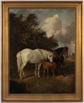 Unknown artist, 18th/19th century, Horses.