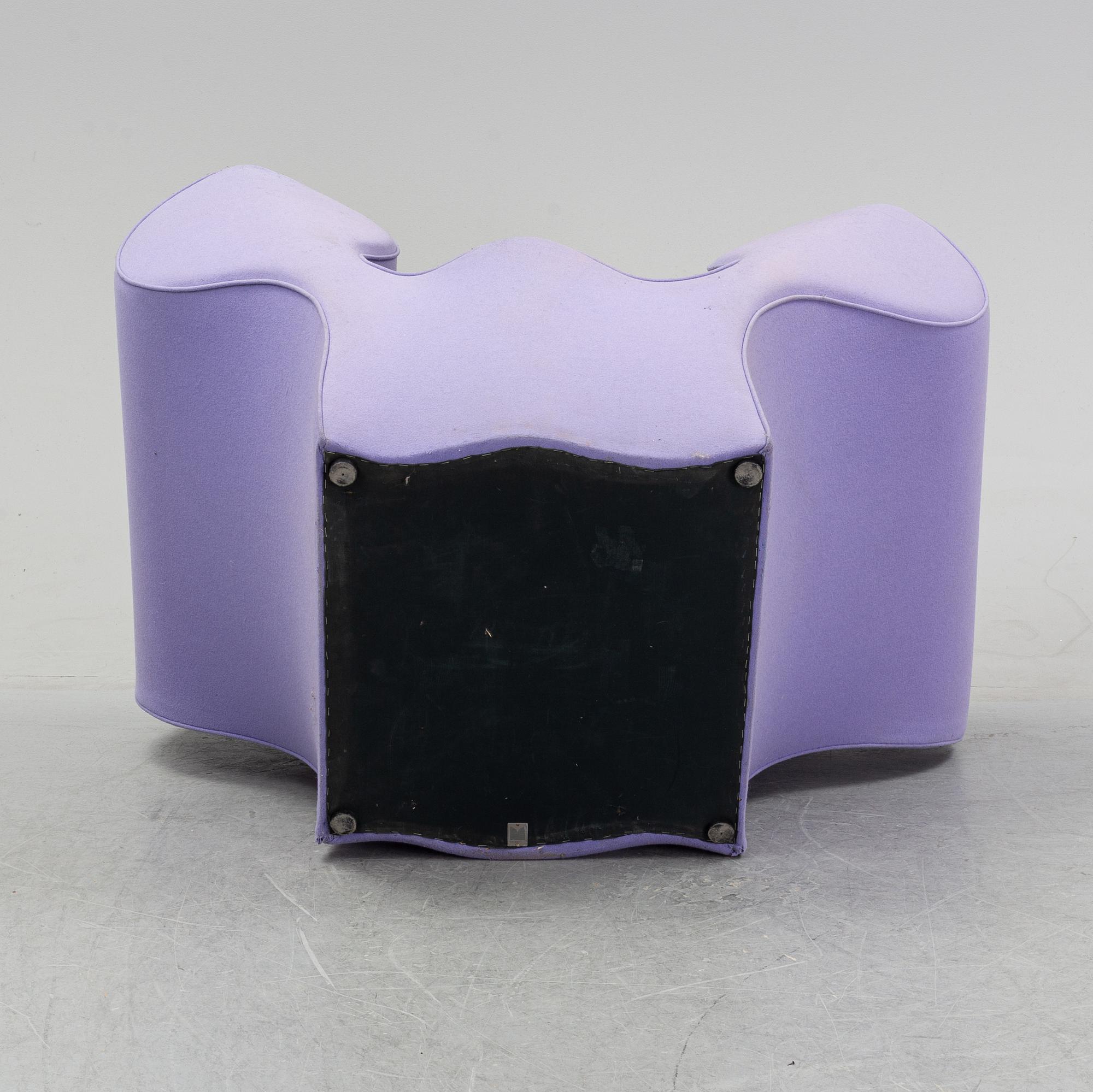 A 'Big Easy' chair by Ron Arad for Moroso designed 1999.