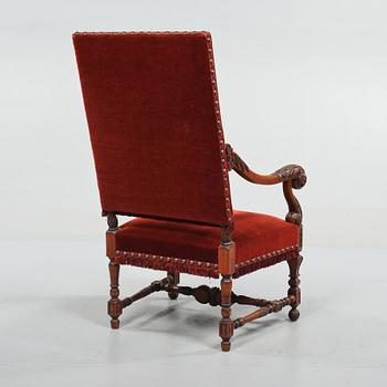 KARMSTOL, barockstil, 1900-talets första hälft.