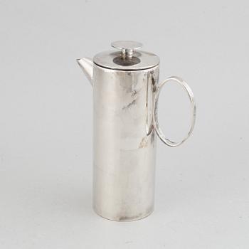 Christofle, a Franch silver plated coffee pot.