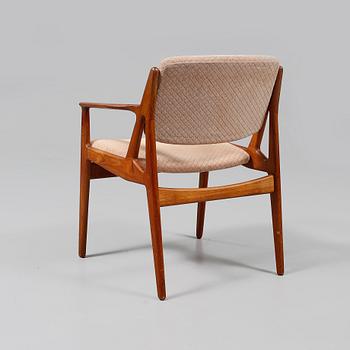STOLAR, 5 st, samt KARMSTOL, "Ellen", Anton Borg och Arne Vodder, VAMO, Danmark, 1960-tal.