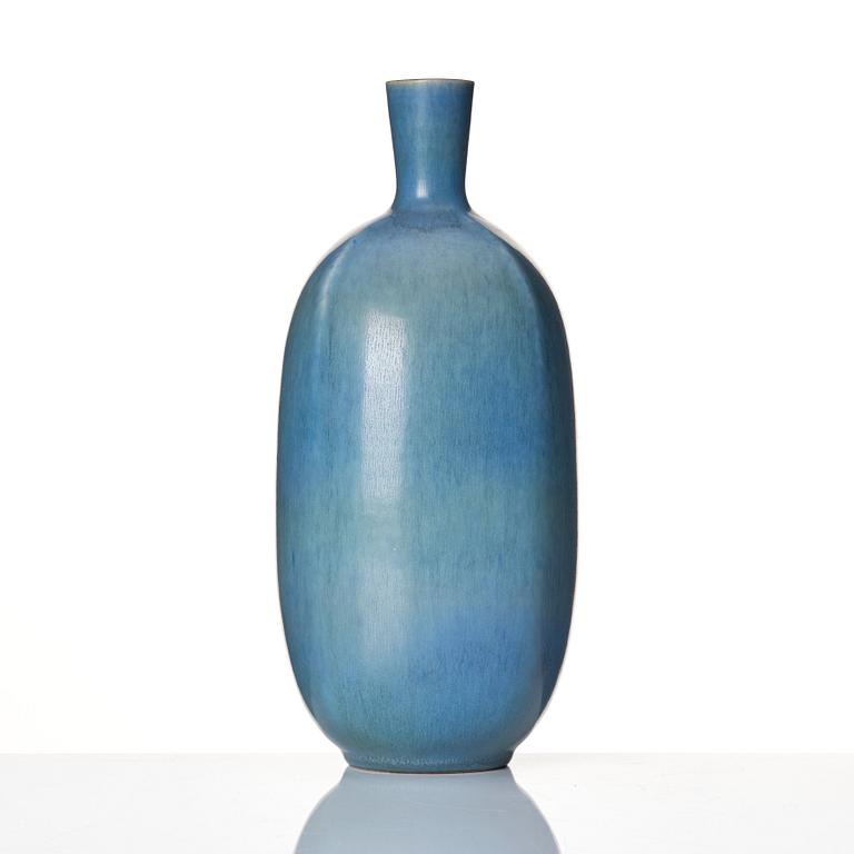 Berndt Friberg, a stoneware vase, Gustavsberg studio, Sweden 1954.