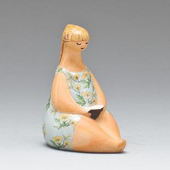 FIGURIN, stengods, Lisa Larson, "Amalia", formgiven 1958.