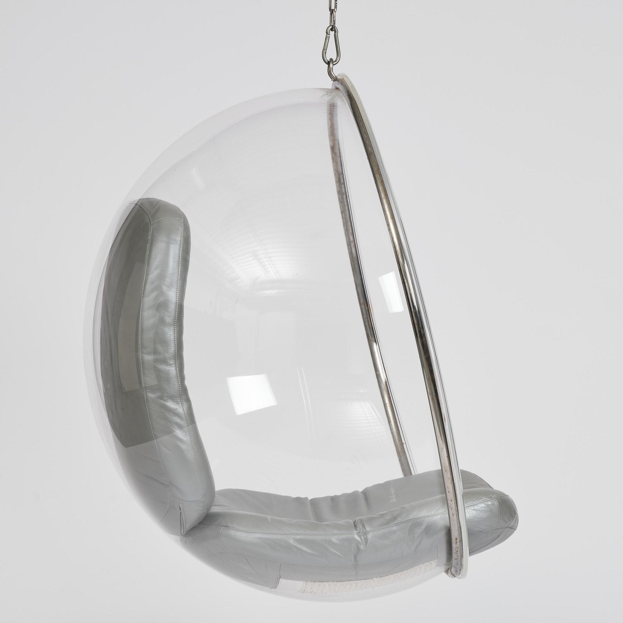 Eero Aarnio, a hanging "Bubble Chair", Adelta, Finland.