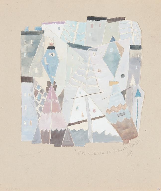 Margareta Ahlstedt-Willandt, "Prinsessa ja sikapaimen". (Prinsessan och svinaherden).