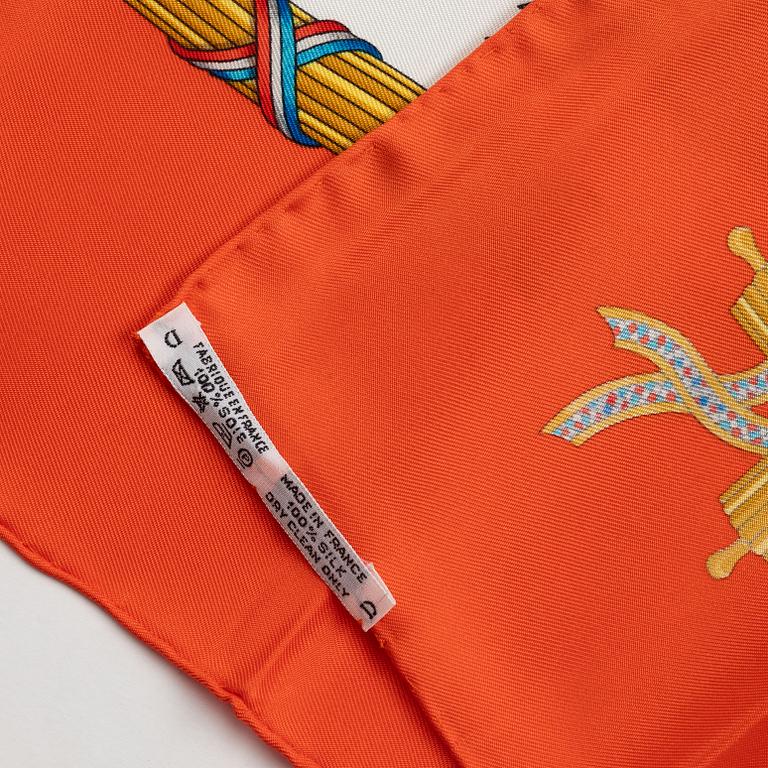 Hermès, scarf, "1789 Liberté Égalité Fraternité".