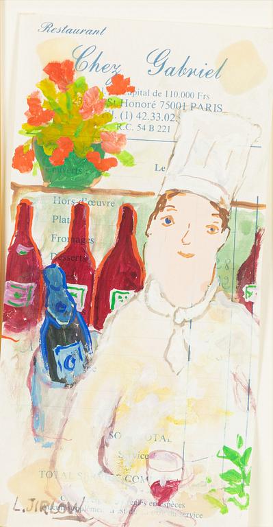 Lennart Jirlow, "Restaurant Chez Gabriel".