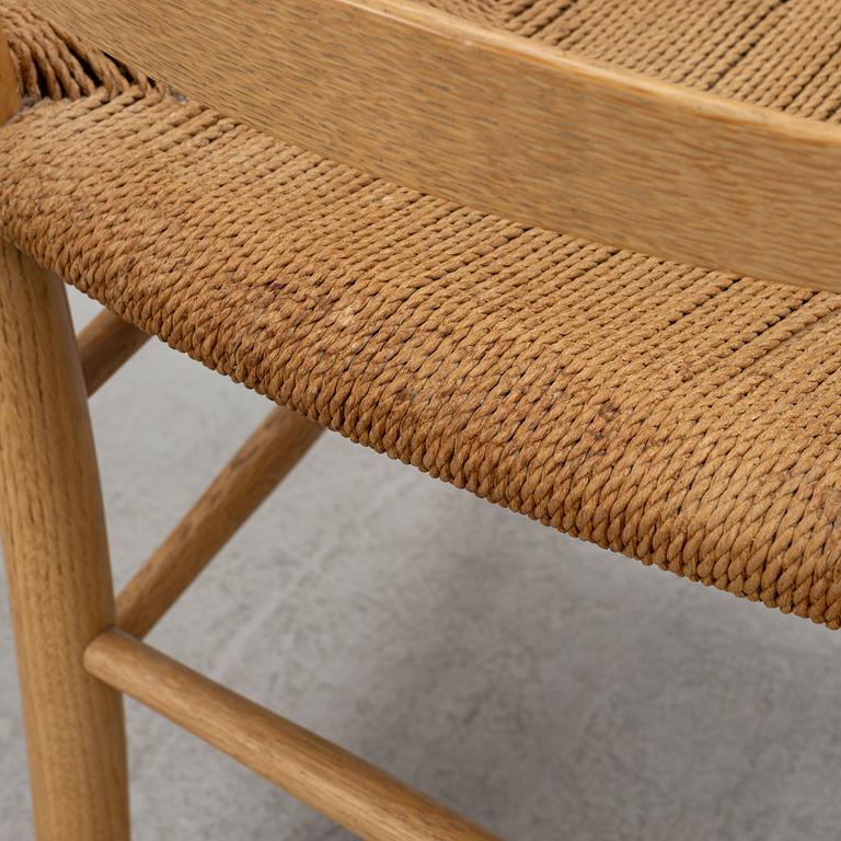 Kaare Klint, stolar, 6 st, "Kirkestolen", Danmark, 1900-talets andra hälft.