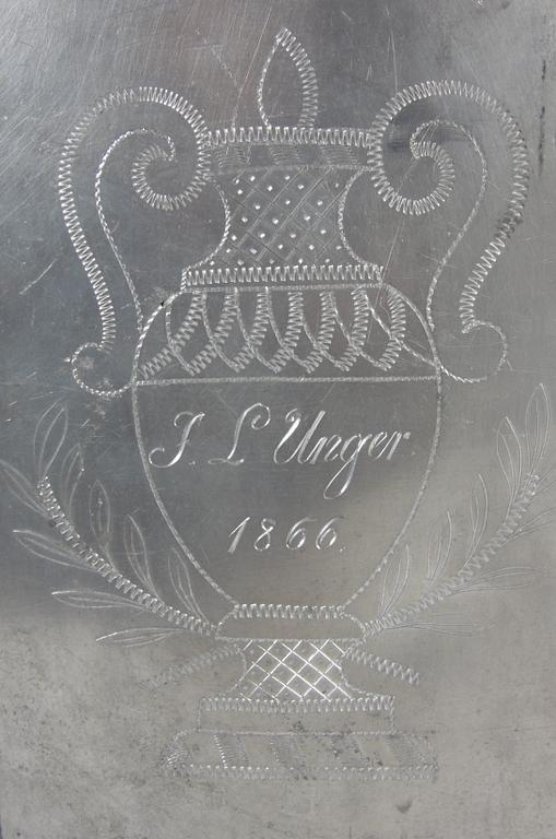 FLASKA, tenn, 1800-tal.
