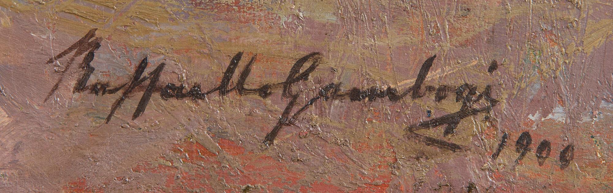 Raffaello Gambogi, Vindruvsplockerskan.