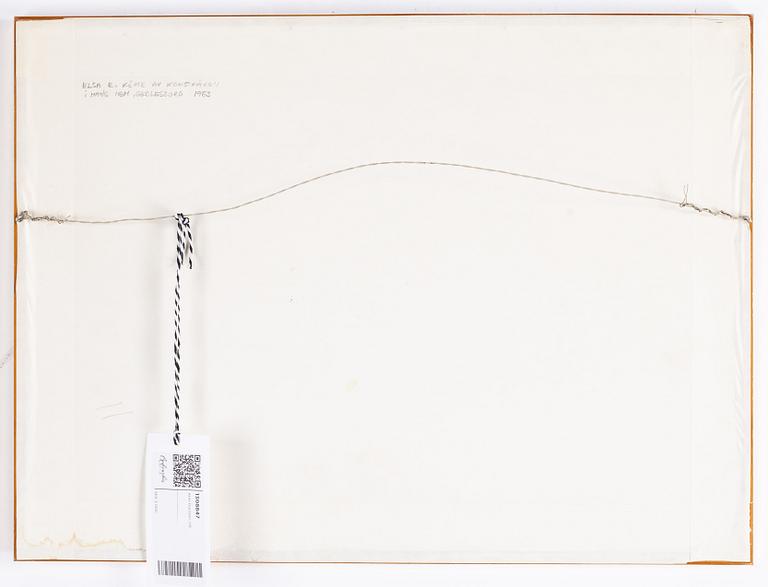 Arne Isacsson, watercolour.