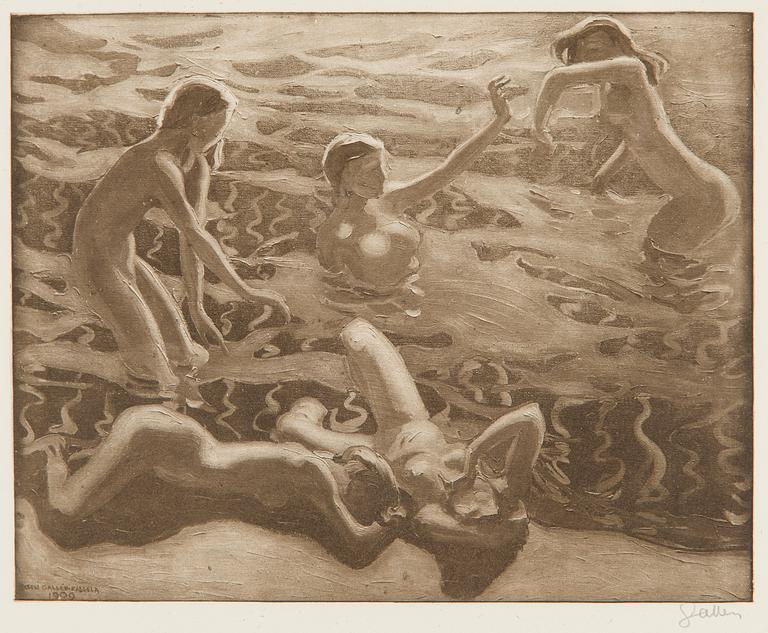 Akseli Gallen-Kallela, "Aallottaria".