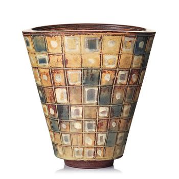 40. Wilhelm Kåge, a "Farsta" stoneware vase, Gustavsberg Studio 1945.