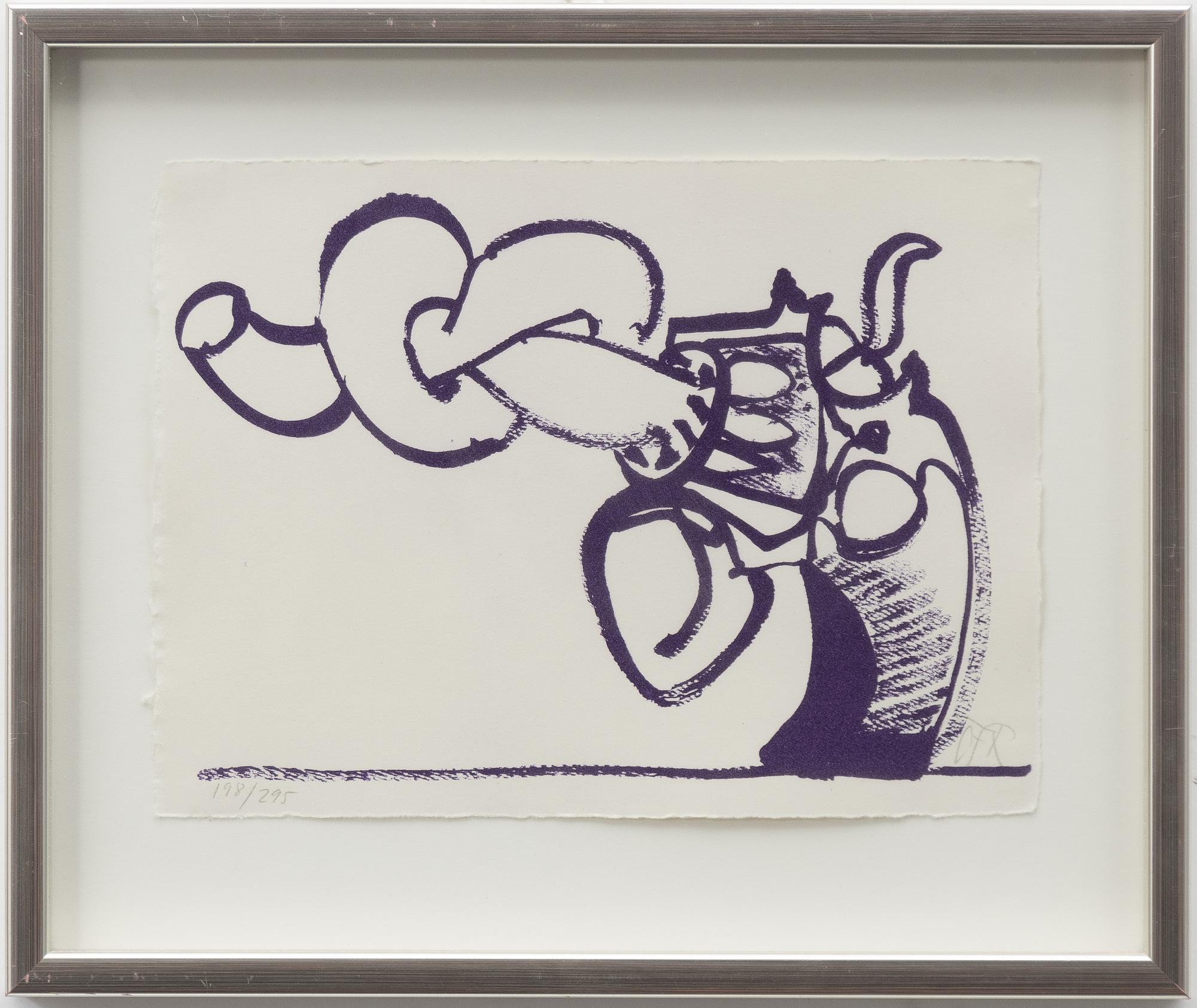 Carl Fredrik Reuterswärd, "Non Violence".