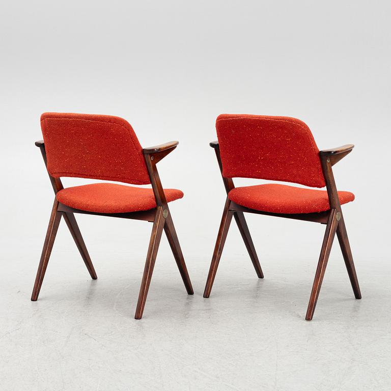 Bengt Ruda, armchairs, a pair, model "562-026", from the "Triva series", Nordiska Kompaniet.