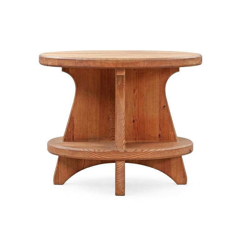 A David Rosén stained pine table for Nordiska Kompaniet, Sweden 1938.