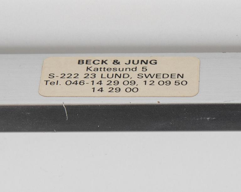 Beck & Jung, multipel, 1979, signerad 1/5.