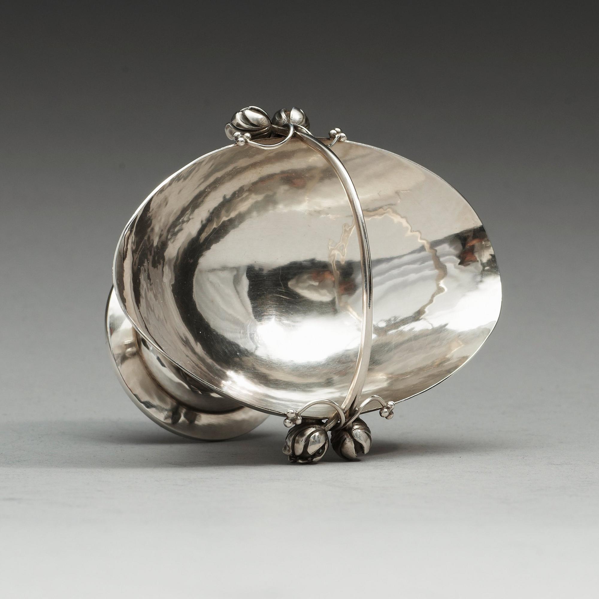 GEORG JENSEN, skål, Köpenhamn 1933-44, sterling.