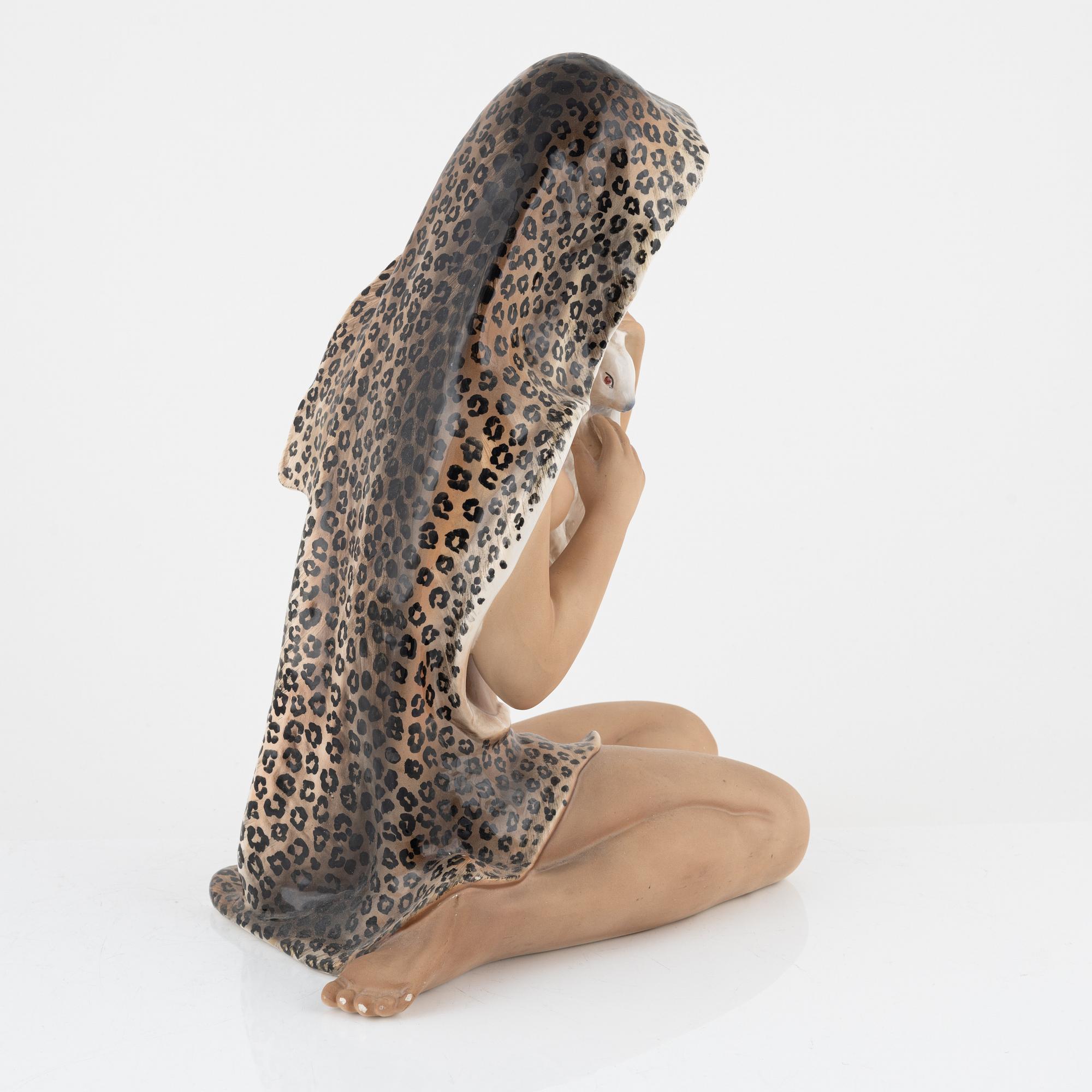 A La Bertetti ceramic figure, Italy mid 20th century.