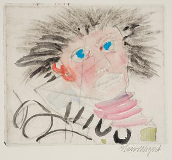 Hans Wigert, The face.