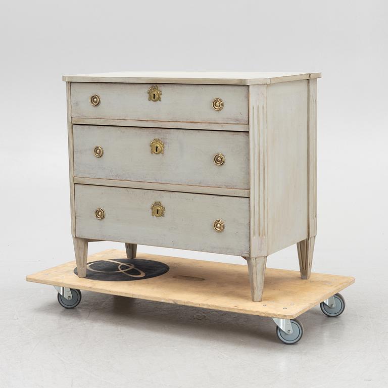 A chest of drawers, second half of the 19th century.