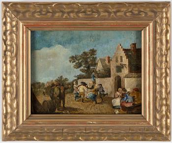 DAVID TENIERS D.Y, in the manner of, oil on panel.