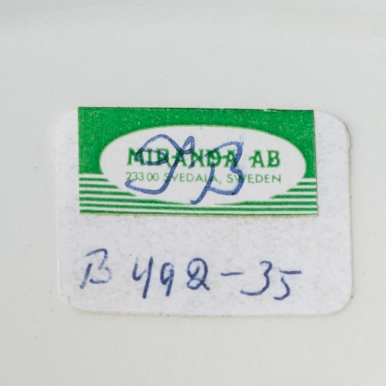 BORDSLAMPOR, ett par, Miranda modell 492.