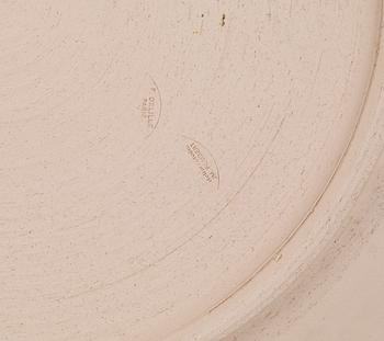 A Corneille Beverloo ceramic plate, F. Delille, Paris 1998.