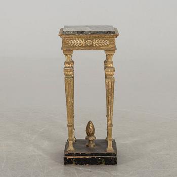 A Louis XVI-style pedestal later part of the 19th century.