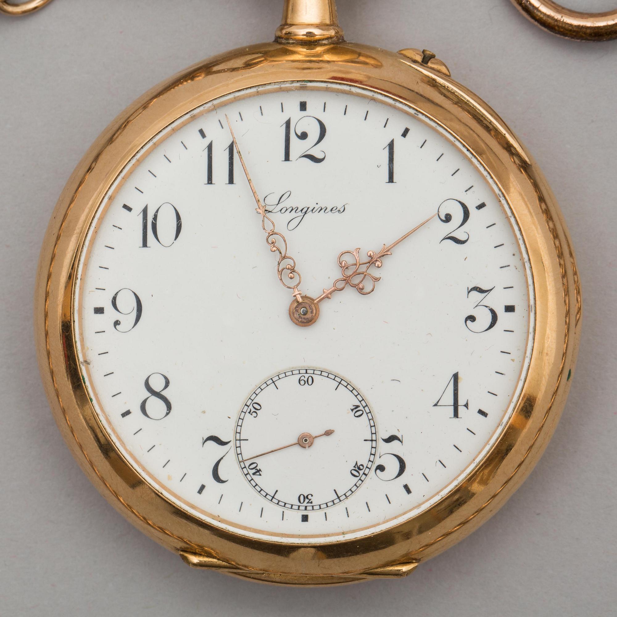 HERRFICKUR, 18 K, Longines.