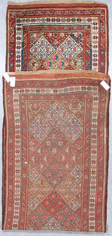 GALLERIMATTA, semiantik Kurdisk sannolikt. Ca 369 x 100.