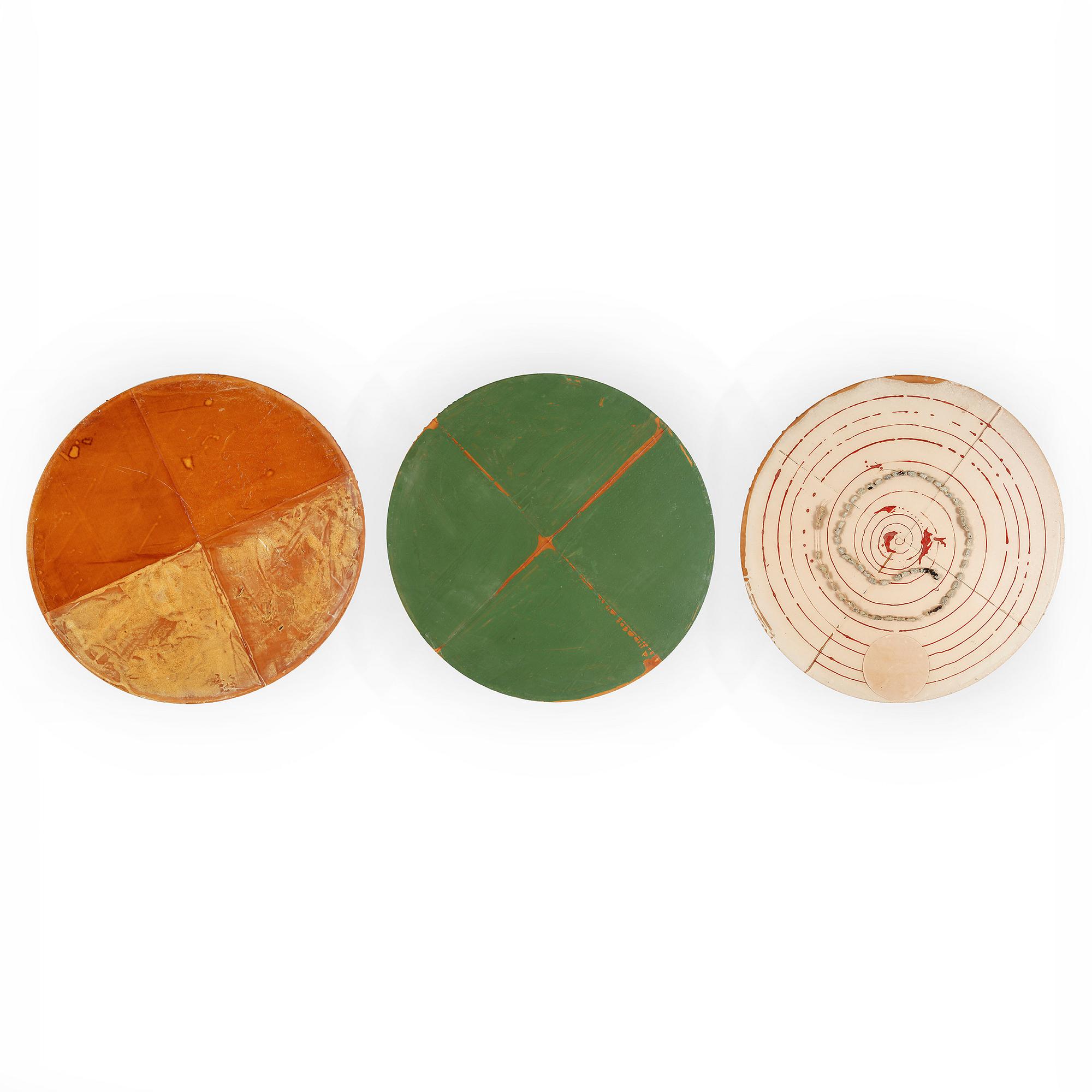 ULF ROLLOF, triptyk, Utan titel, 1989.