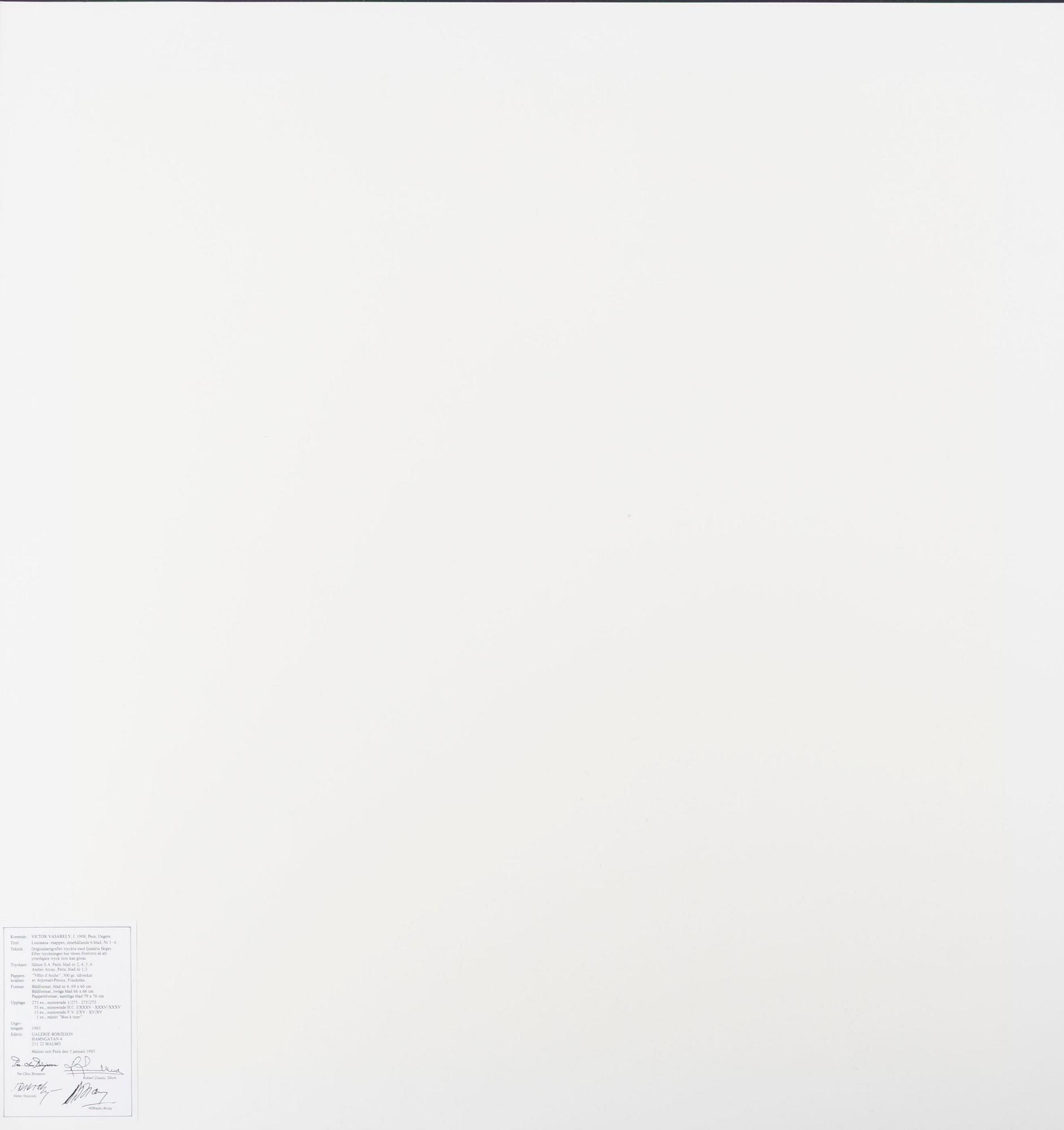 Victor Vasarely, "Louisiana 4".