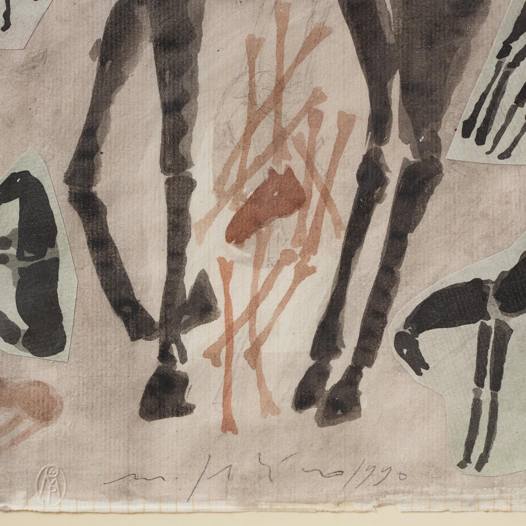 Mimmo Paladino, Utan titel.