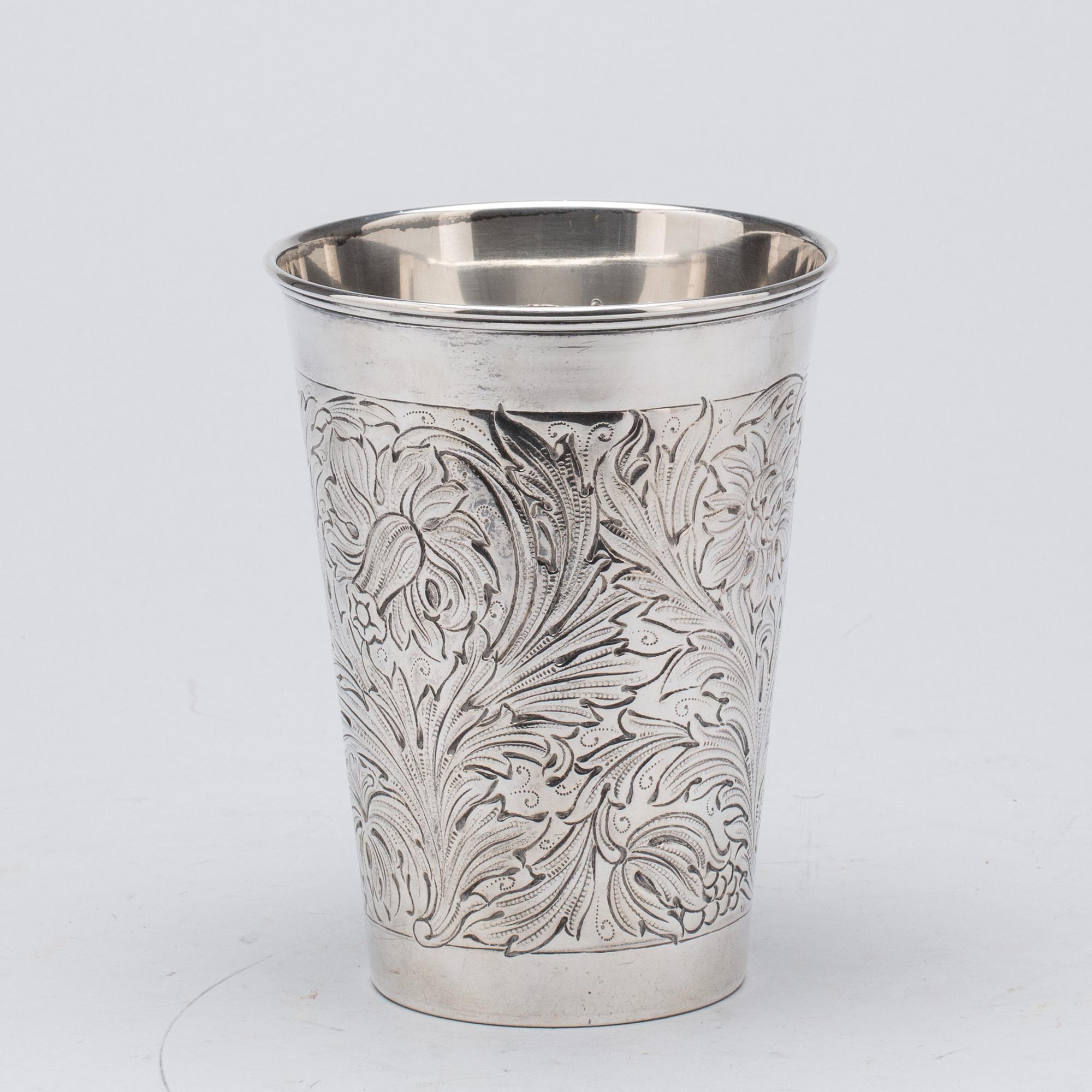 BÄGARE, silver, GAB, 1948, vikt ca 410g.
