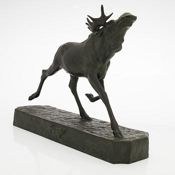 Eric Elenius, Springande älgtjur.