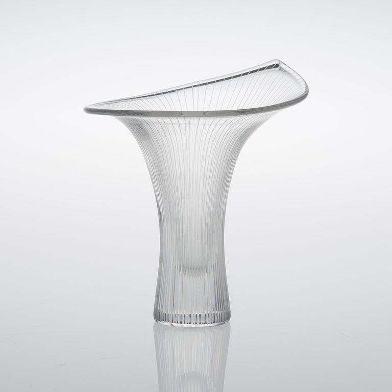TAPIO WIRKKALA, KONSTGLAS / VAS, "Kantarell", signerad Tapio Wirkkala - 3280.