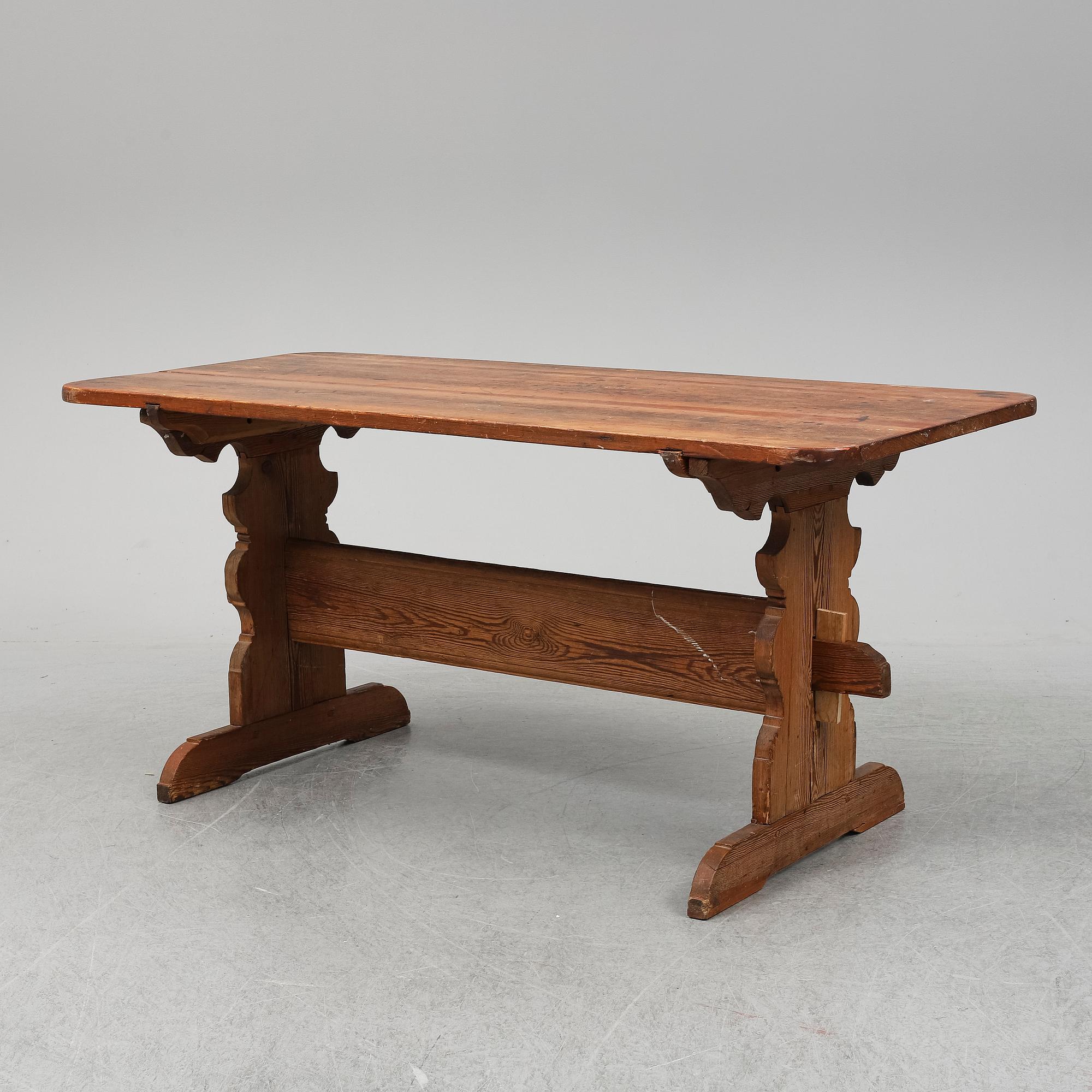 BOCKBORD, allmoge, 1800-tal.