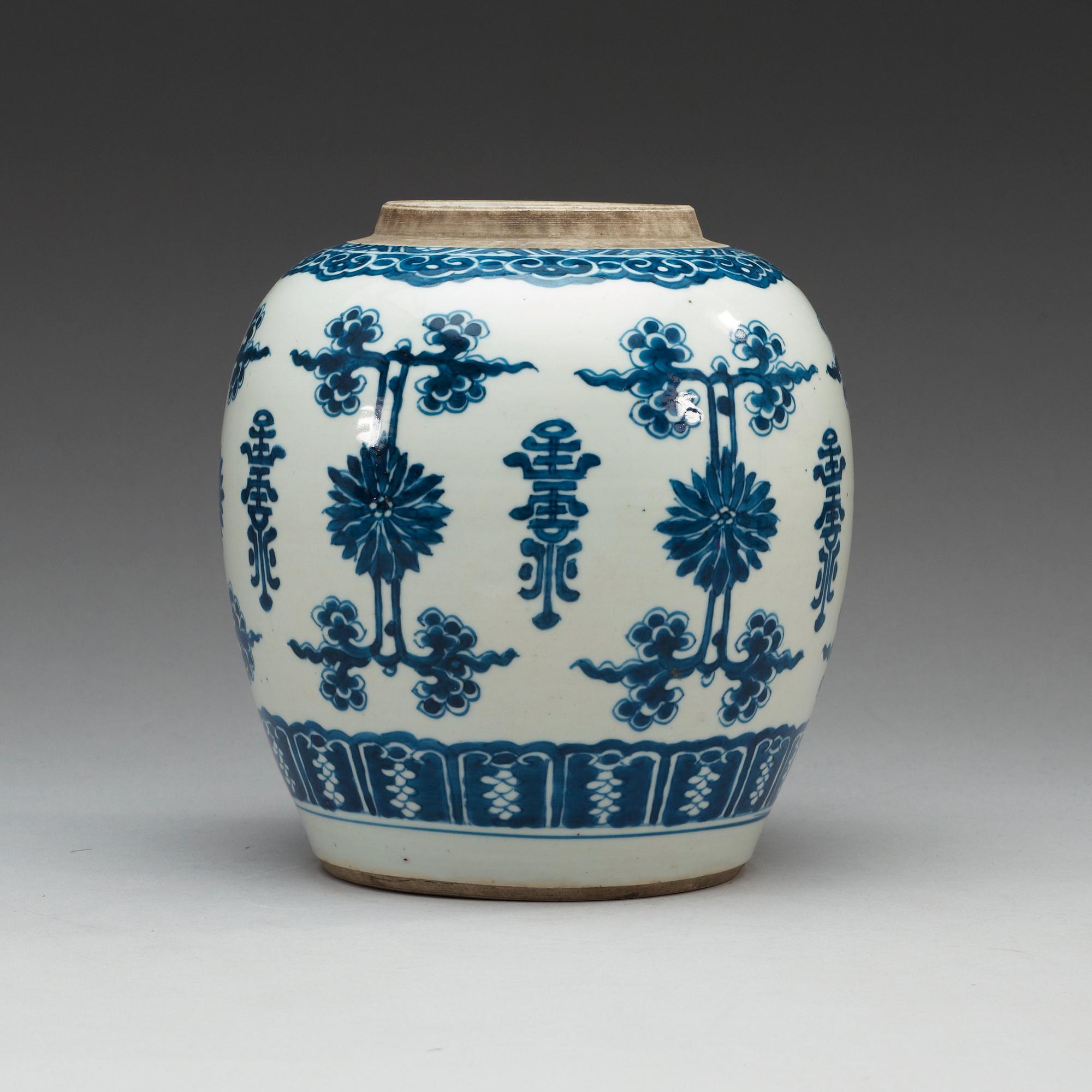 BOJAN, porslin. Qing dynastin, Qianlong (1736-95).