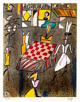 Madeleine Pyk, litografier 6 st signerade och numrerade 91/250.