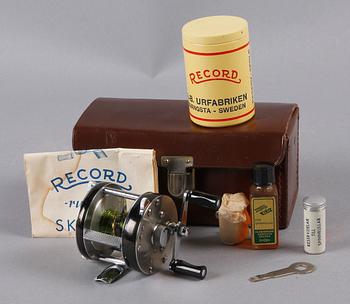 FISKERULLE, "Record Flyer 3000", AB Urfabriken, Svängsta, 1950/60-tal.