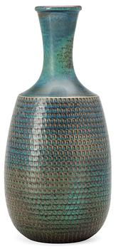 713. A Stig Lindberg stoneware vase, Gustavsberg Studio, 1966.