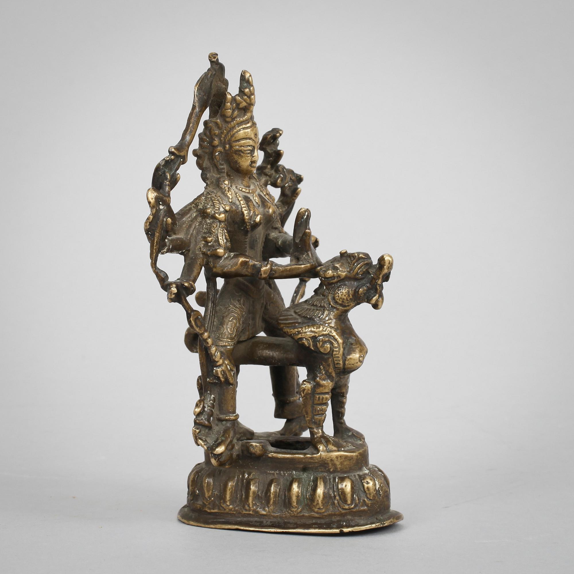 FIGURIN, brons, Tibet, 1800-tal.