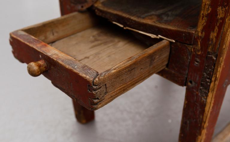 STOL / BORD, allmoge, 1700-tal.