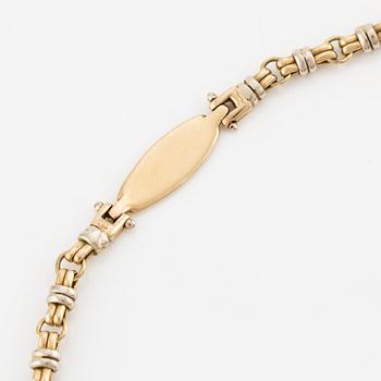 Necklace, 18K gold, Italy.