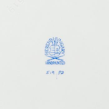 Herend, matservis, 100 delar, porslin, "Indian Basket" Ungern.