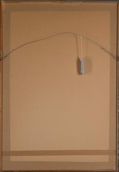 AHTI LAVONEN, träsnitt, signerad, märkt Tpl'a, och daterad 1958.