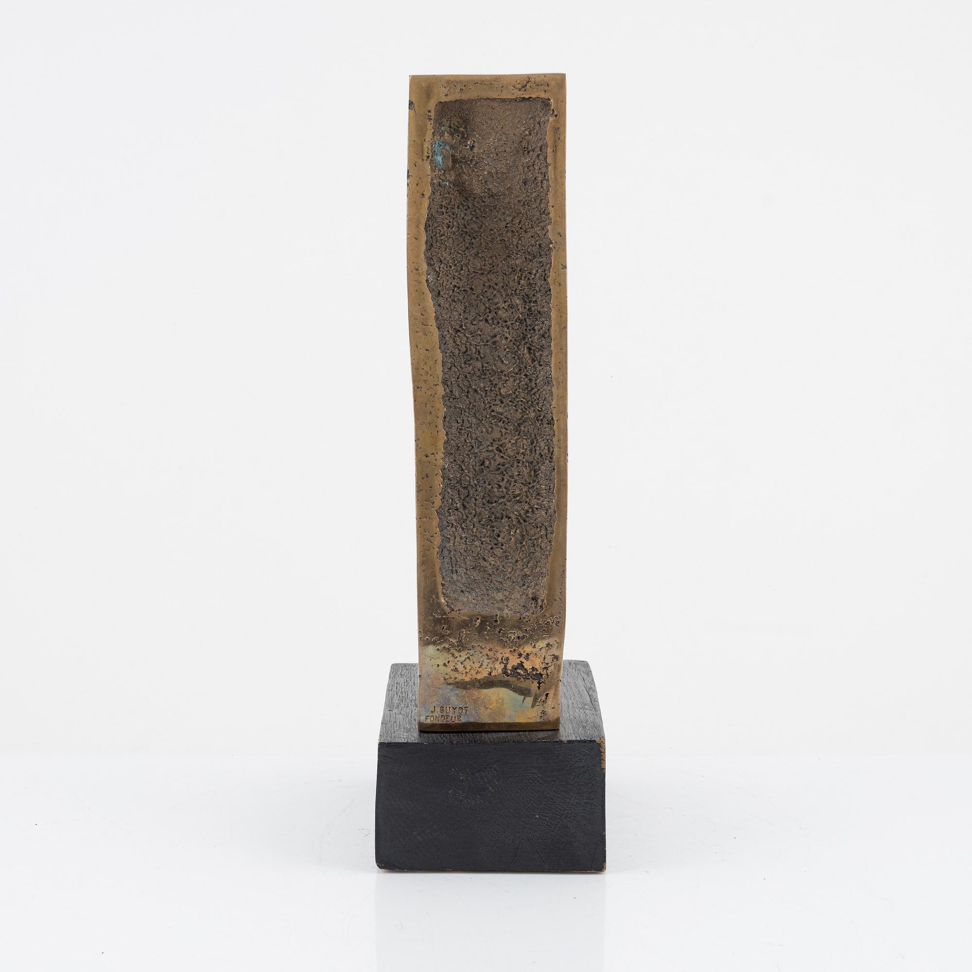 James Coignard, sculpture, bronze, signed underneath.